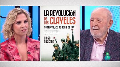 Diego Carcedo presenta 'La Revolución de los Claveles'