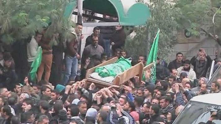 Telediario 1 - 25 aniversario de Hamás