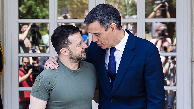 Zelenski visita España y firma un acuerdo de ayuda militar | Ver