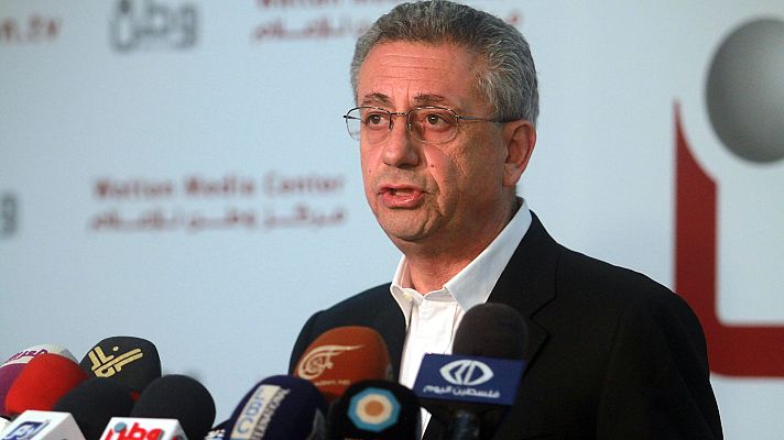 Telediario 2 - Barghouti cree que "mejor tarde que nunca" sobre el reconocimiento de España del Estado de Palestina