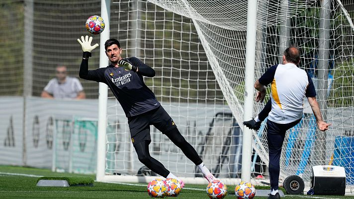 Telediario 2 - Courtois, en RNE: "Estoy al 100% para la final"