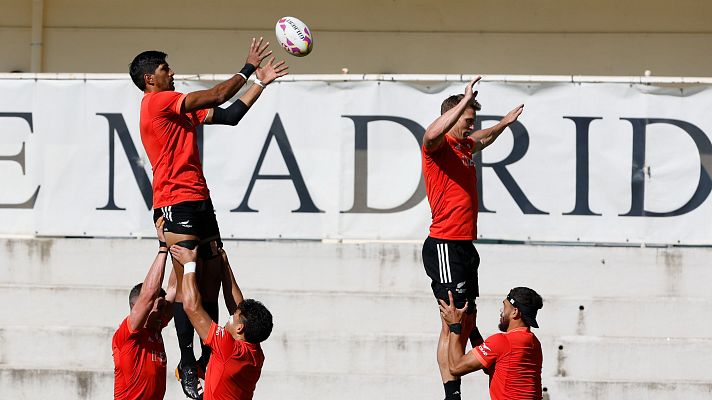 Diario 24 - Los 'All Blacks' ya entrenan en España