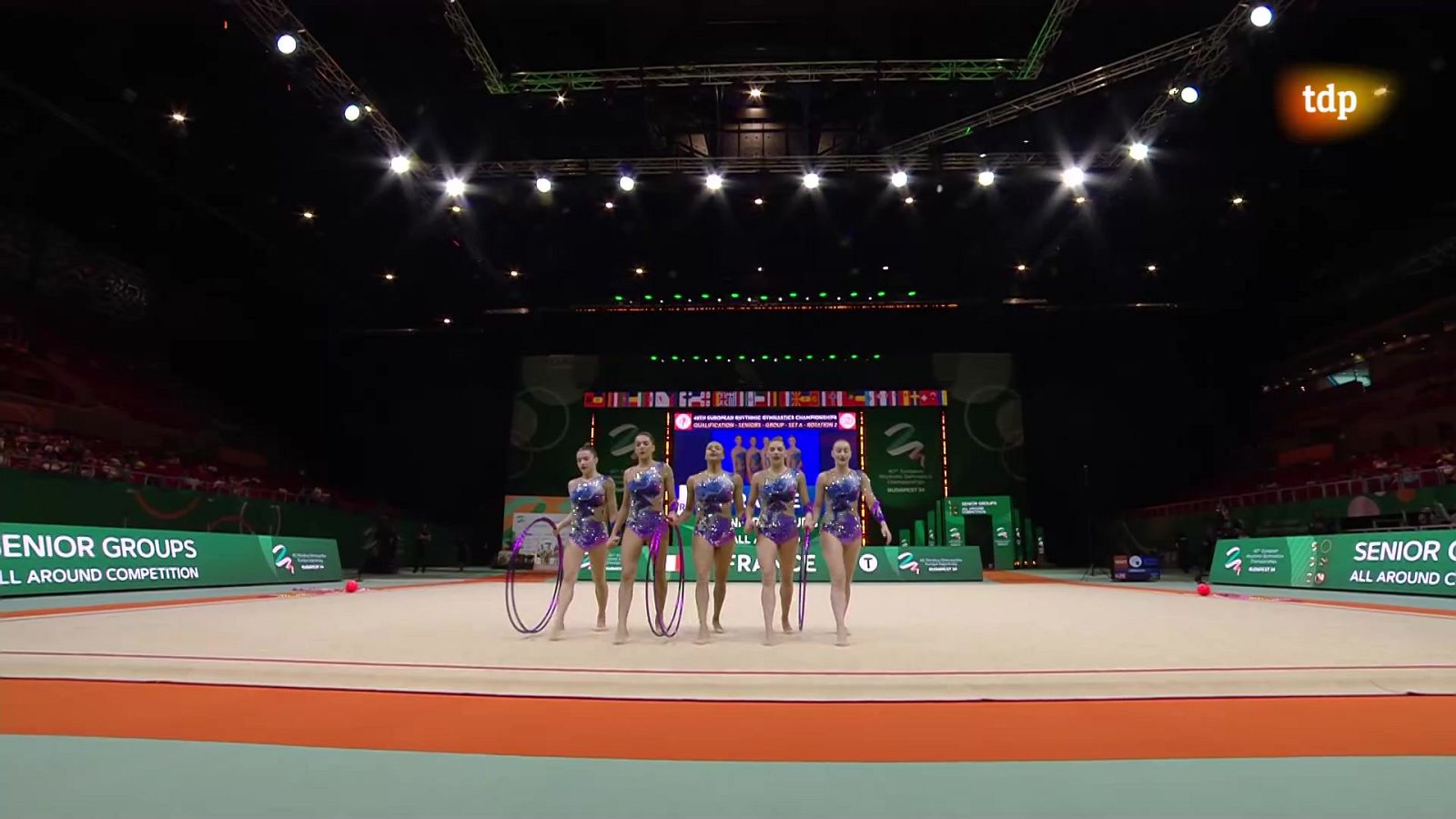 Gimnasia rítmica - Campeonato de Europa. Final All Around Conjuntos: Grupo A y  Grupo B - ver ahora