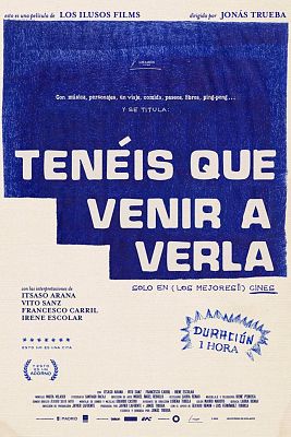 Somos cine - Tenéis que venir a verla