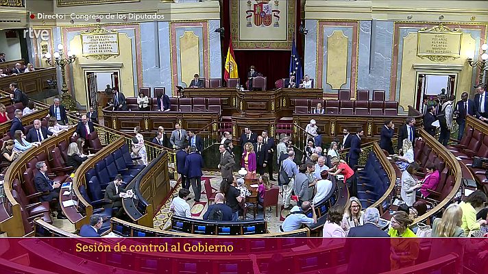 Especiales informativos - Sesión de control al Gobierno