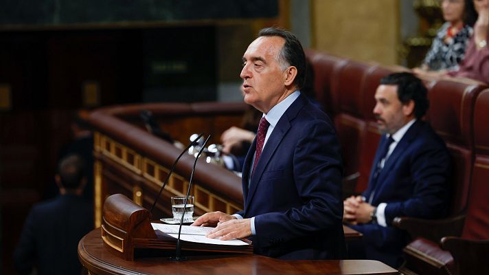 Informativo 24h - Artemi Rallo (PSOE) a Feijóo en el pleno sobre la amnistía: "Seguirá erre que erre con la matraca de 'procés'"