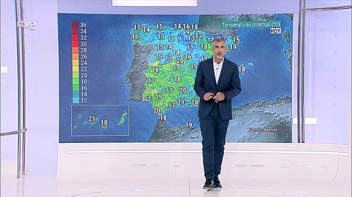 El tiempo - Temperaturas máximas elevadas en el Guadalquivir, interior de Huelva, en Extremadura y en el sur de Castilla-La Mancha