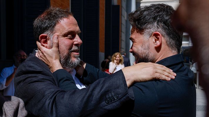 Telediario 1 - La ley de amnistía, aprobada de forma definitiva en el Congreso