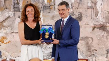 Laia Palau recibe la Gran Cruz de la Real Orden del Mrito Deportivo