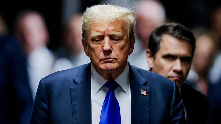 Telediario 1 - Trump, primer expresidente de EE.UU. declarado culpable por delitos penales