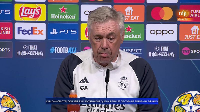 Ancelotti: "Rodrygo es un jugador muy importante para nosotros y lo será en el futuro” - Champions League | Ver
