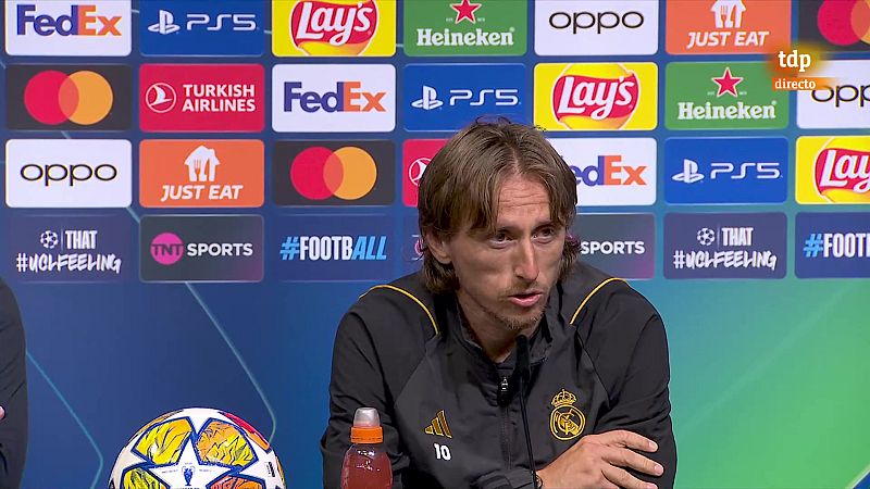 Modric: ''La gente dice que somos favoritos, pero es una final 50/50'' - Champions League | Ver