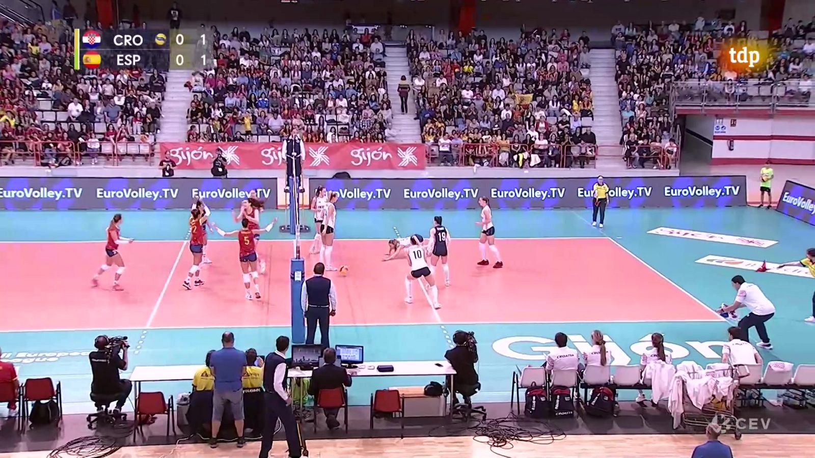 Voleibol - Liga Europea Femenina: Croacia - España - ver ahora