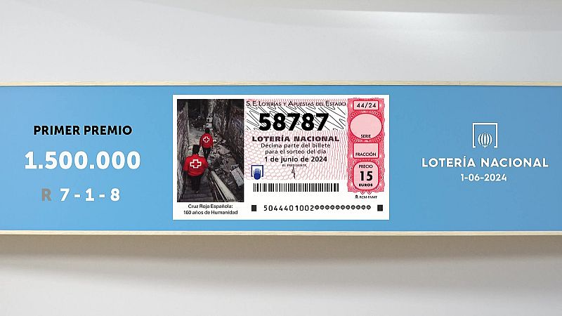 Sorteo de la Lotería Nacional del 01/06/2024 - Ver ahora