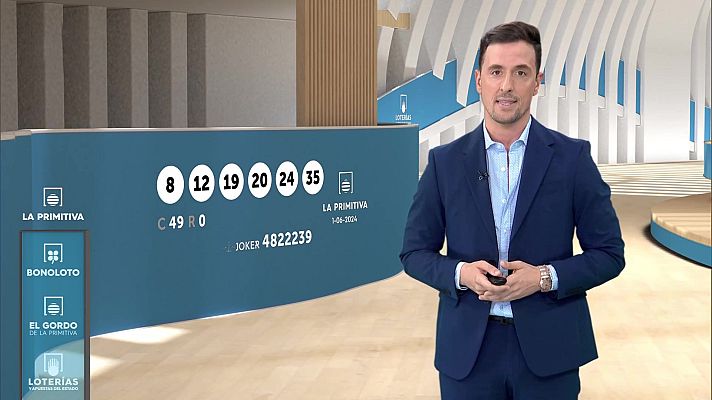 Loterías - Sorteo de la Bonoloto y Primitiva del 01/06/2024