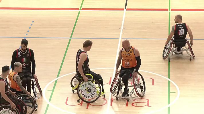Baloncesto en silla de ruedas - Liga Nacional. Final Four 2ª Semifinal: BSR  Amiab Albacete - Bidaideak Bilbao