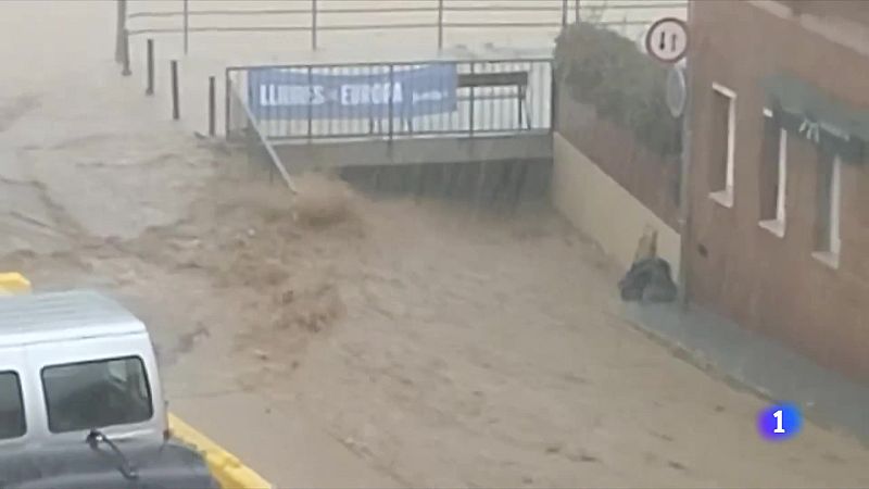 Catalunya repara danys després de l'episodi de pluges intenses - L'Informatiu | Veure