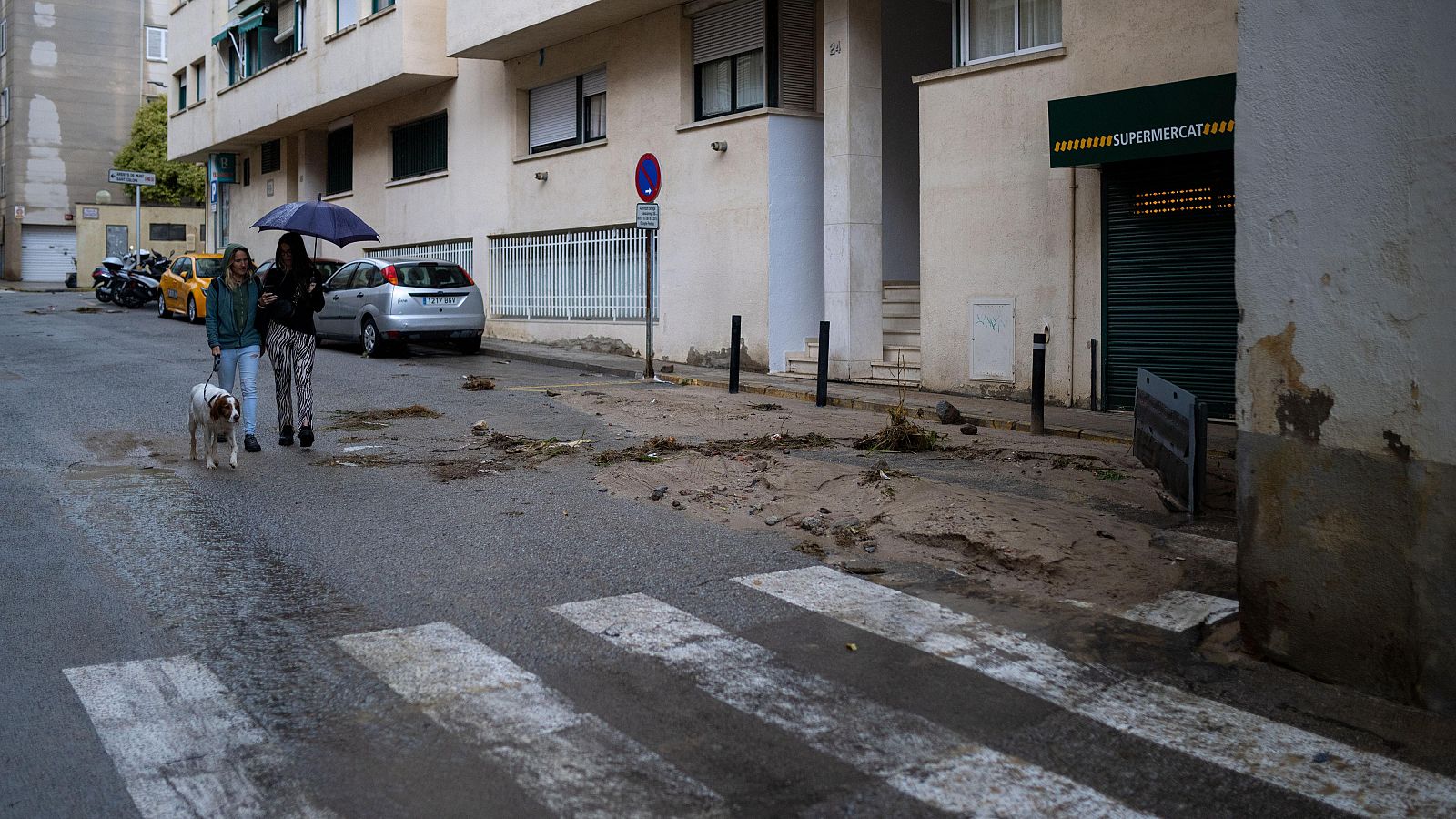 Las lluvias torrenciales dejan inundaciones en Cataluña | Ver