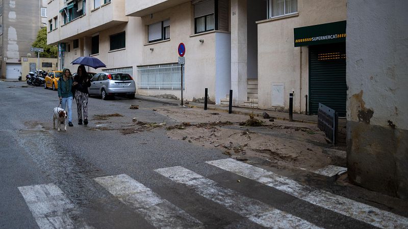 Las lluvias torrenciales dejan inundaciones en Cataluña | Ver