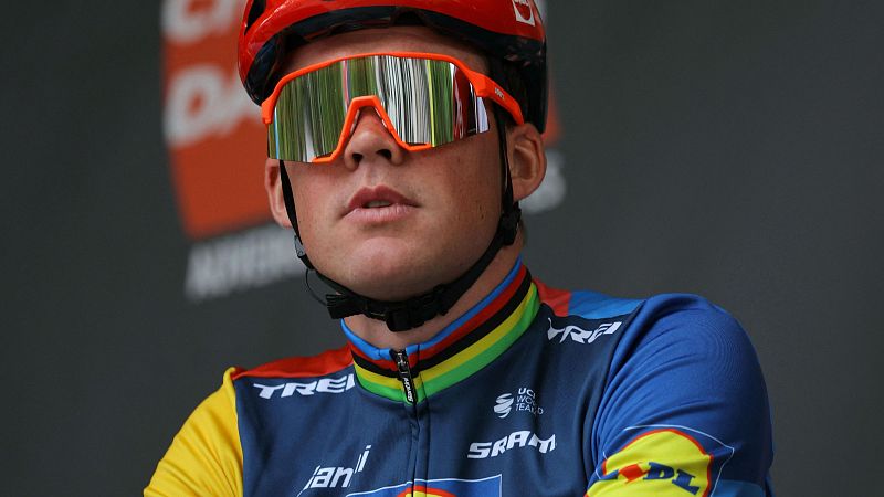 Mads Pedersen gana la etapa 1 del Criterium du Dauphine 2024. | Ver
