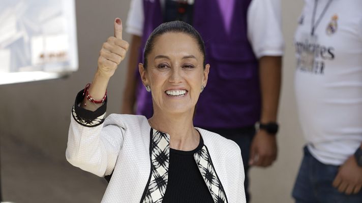  - Sheinbaum, la candidata a la Presidencia de México favorita en los sondeos