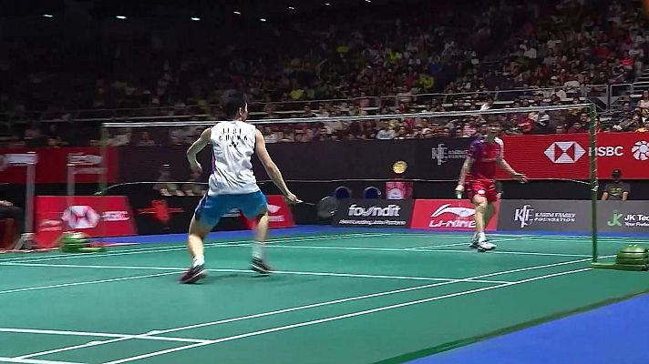 Bádminton - BWF World Tour Super 750 Open Singapur. Final individual Masculina