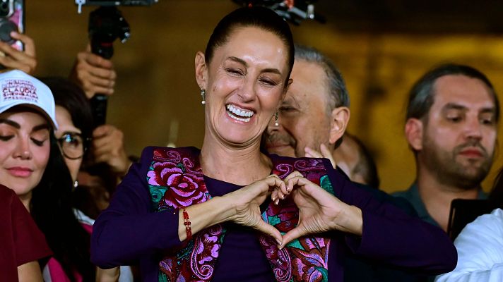 Telediario 1 - La carrera de Claudia Sheinbaum hasta ser presidenta de México