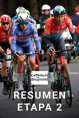 Ciclismo - Dauphiné 2024 | Resumen de la etapa 2