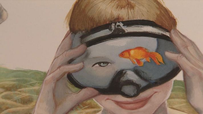 Telediario 1 - "Ilustrísima", en el museo ABC