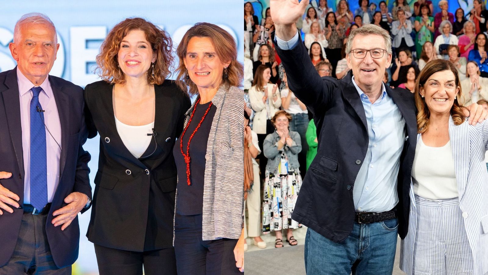 Recta final de la campaña de las elecciones europeas - Telediario 1 | Ver