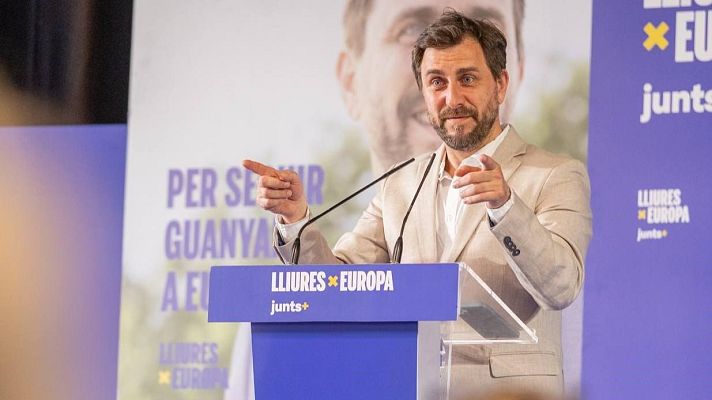 La hora de La 1 - Comín (Junts UE) insiste: "Va en interés del PSOE la investidura de Carles Puigdemont"