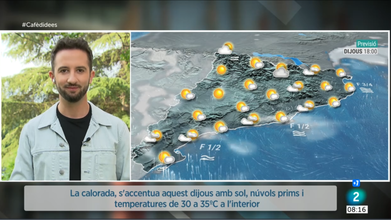 El Temps - Tres dies de calorada abans d'una nova ratxa de ruixats i tempestes | Veure