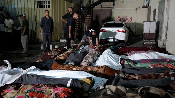 Informativo 24h - Un ataque israelí mata al menos a 37 personas en una escuela de la UNRWA