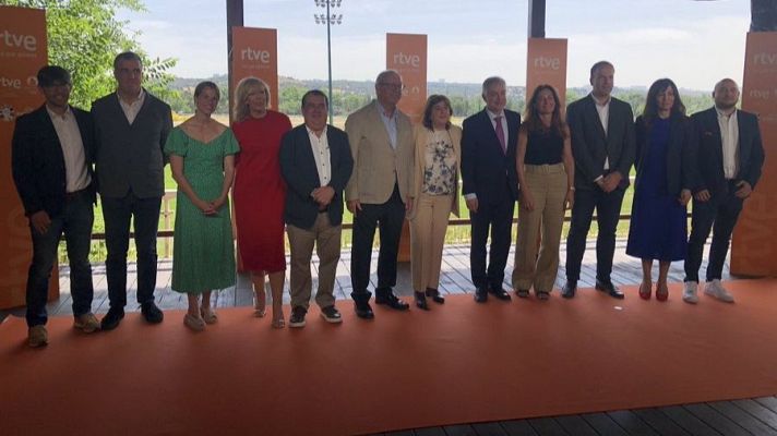 Informativo 24h - RTVE presenta a su equipo para los Juegos y la Eurocopa: "Queremos que la gente disfrute con el deporte"