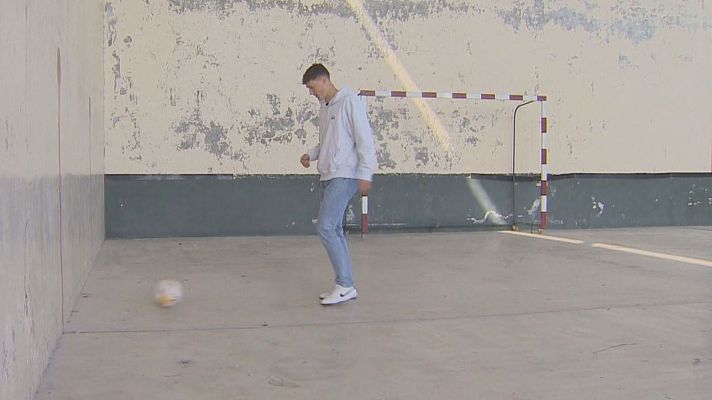  - Jorge Herrando, la joya de Osasuna forjada en el frontón Campanas