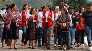 El viaje de la reina Letizia a Guatemala, en im�genes