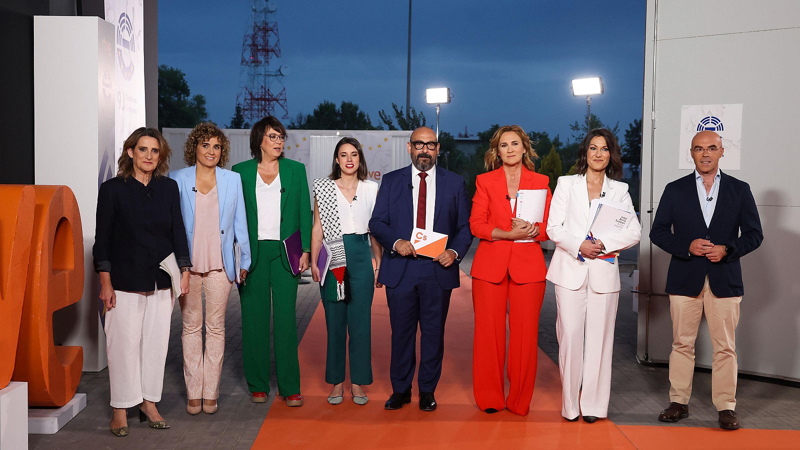 El "genocidio" en Gaza, el debate migratorio en la UE y otros momentos broncos del debate en RTVE - Especiales informativos | Ver