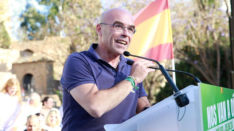 Buxadé (Vox) rechaza que el 9J sea un plebiscito a Sánchez - La hora de La 1 | Ver