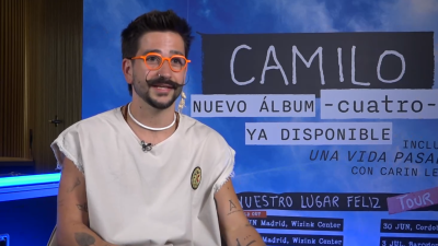 El colombiano Camilo presenta en Espa�a su nuevo disco: 'Cuatro' | Ver