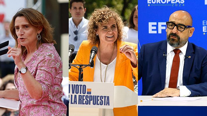 Telediario 1 - Los candidatos llaman a la movilización en la recta final de la campaña de las elecciones europeas