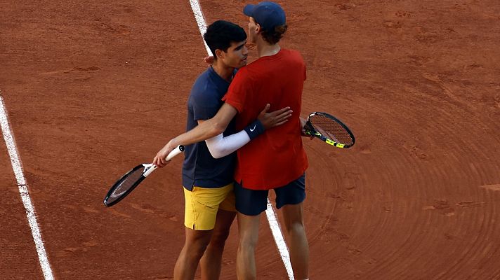 Tenis - Carlos Alcaraz-Jannik Sinner: resumen en vídeo del partido