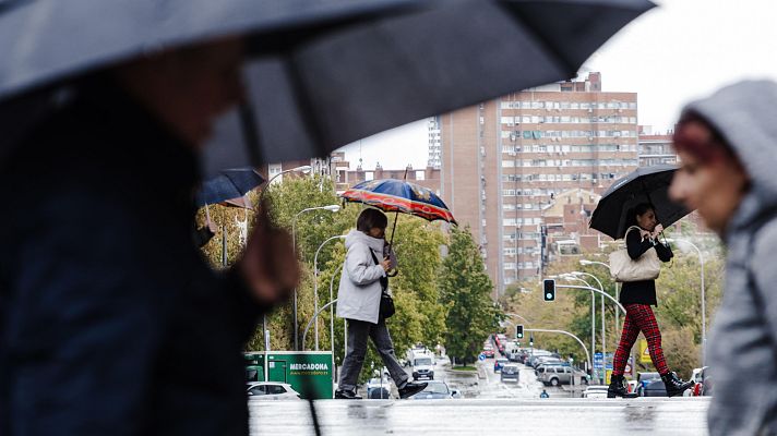 El tiempo - Drástico cambio de tiempo, con lluvias y avisos en quince comunidades