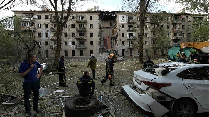 Telediario Fin de Semana - Al menos 26 muertos en los últimos ataques de Ucrania en zonas ocupadas de Jersón y Lugansk