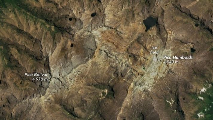  - El retroceso del hielo en el último glaciar de Venezuela hace temer por su desaparición