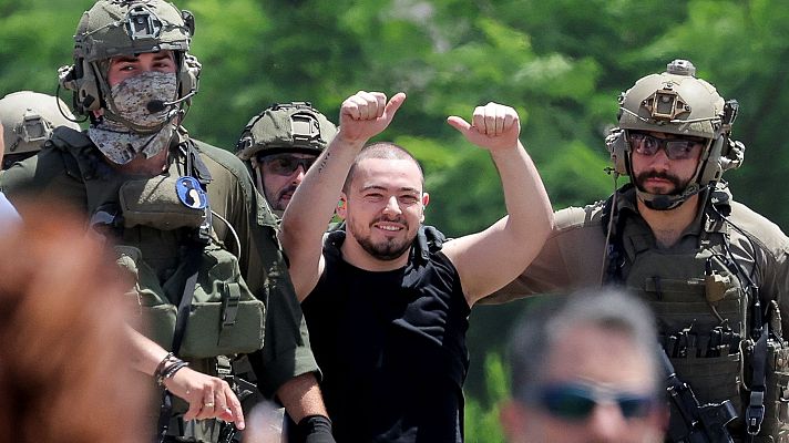 Telediario Fin de Semana - Israel rescata con vida a cuatro de los rehenes secuestrados por Hamás