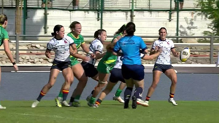 Rugby - Sevens Championship Series 1/4 Final Femeninos:  España - Irlanda