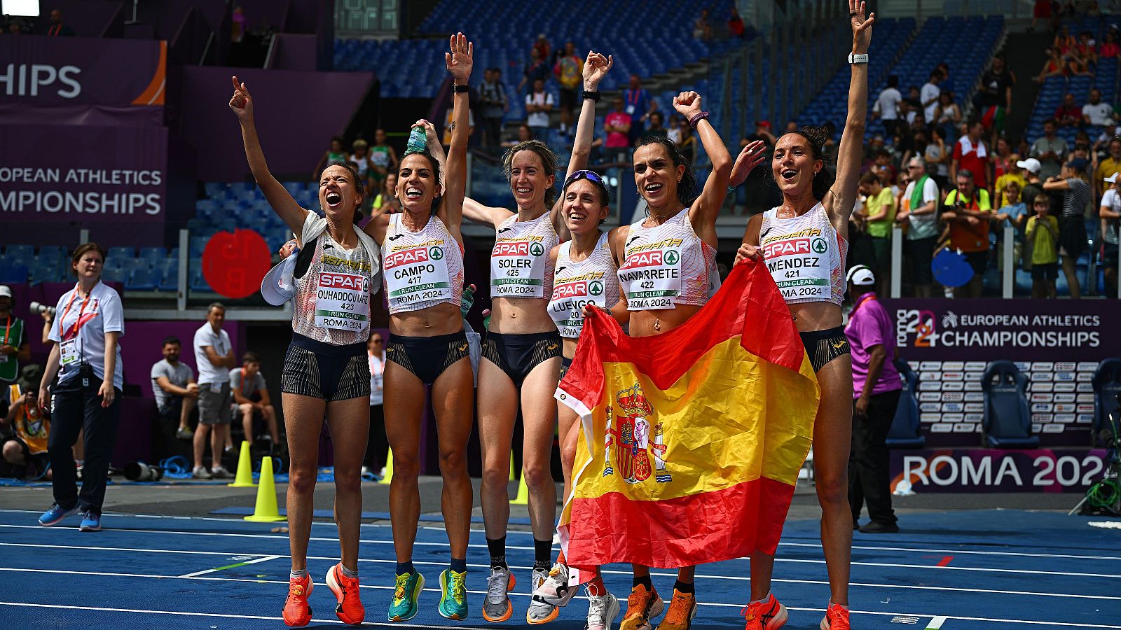 España, bronce por equipos en el medio maratón femenino en Roma - Atletismo | Ver