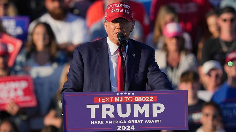 Trump asegura que si vuelve a la Casa Blanca reformará el sistema judicial de Estados Unidos