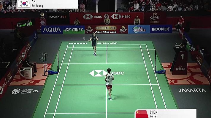 Bádminton - BWF World Tour Super 1000 Indonesia Open. Final Femenina: An Se Young - Chen Yu Fei