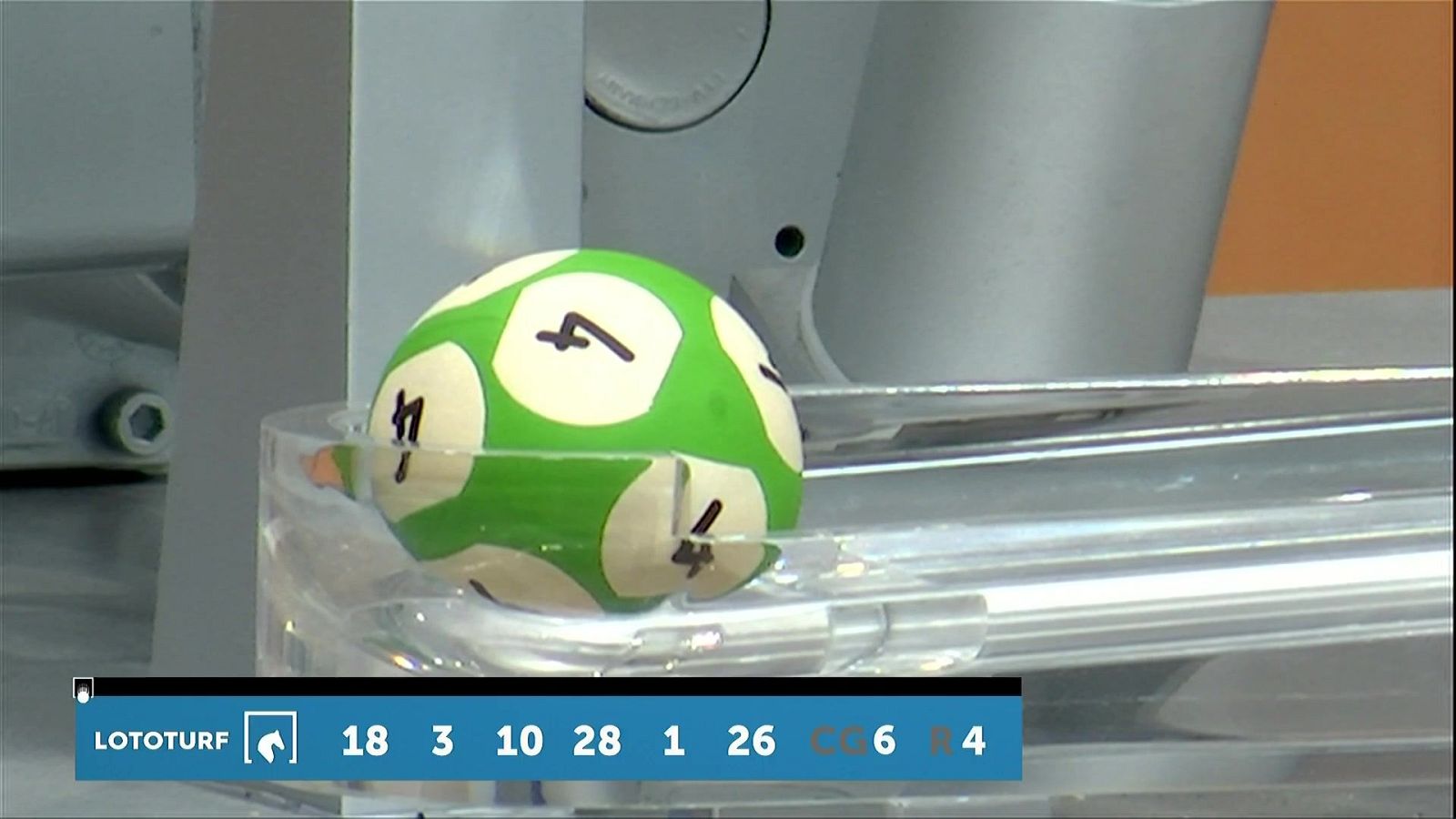 Sorteo de la Lotería Lototurf del 09/06/2024 - Ver ahora